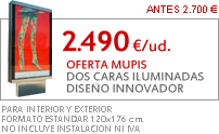 Mupis en venta: precio oferta