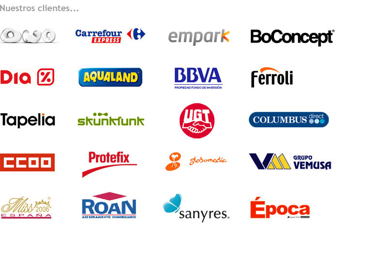 Clientes Oblicua Medios