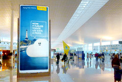 Publicidad en aeropuertos