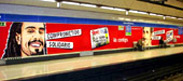 Publicidad en el Metro