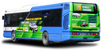 Publicidad en autobuses